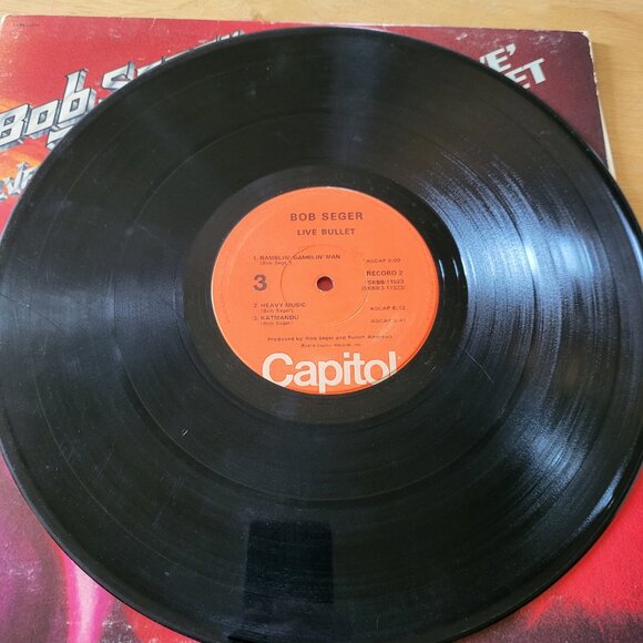 BOB SEGER Live Bullet Double LP Vinyl 1976 Capitol Records SKBB-11523 Rock LP6 - Picture 12 of 16